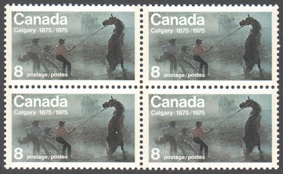 Canada Scott 667 MNH Block - Click Image to Close